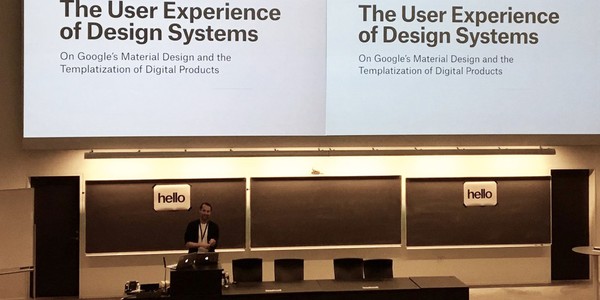 The User Experience of Design Systems