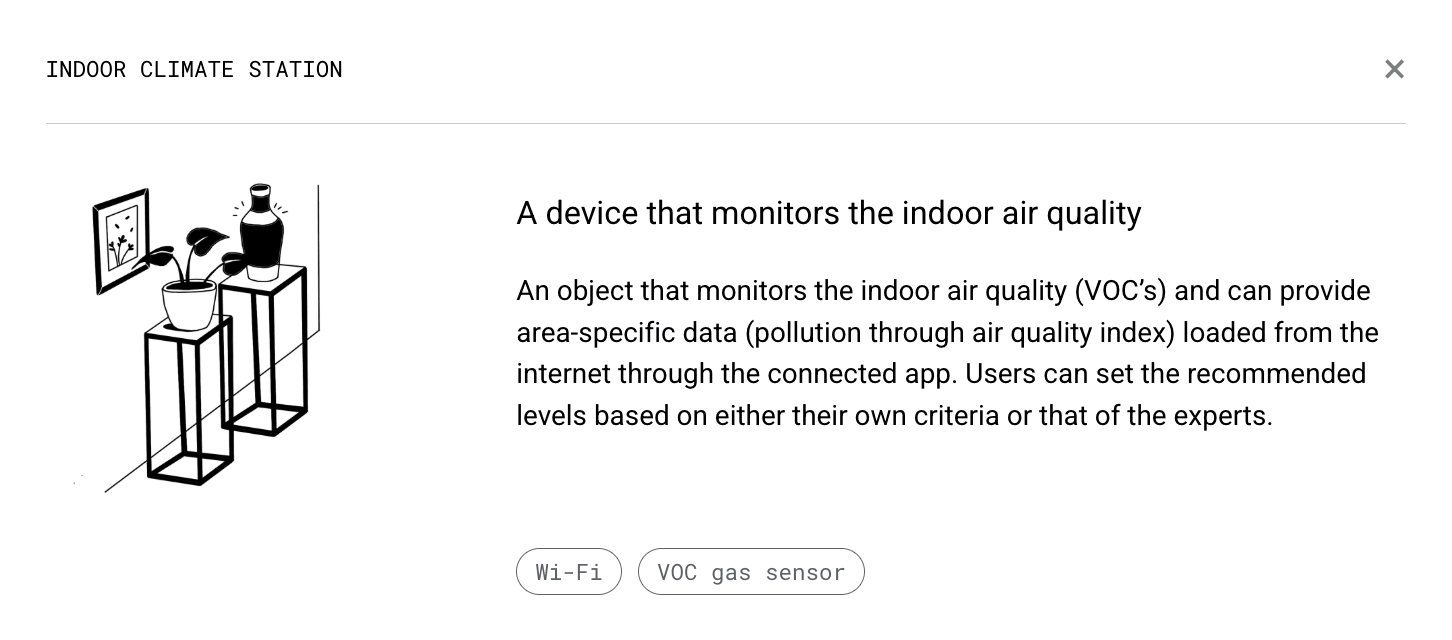 indoor climate station