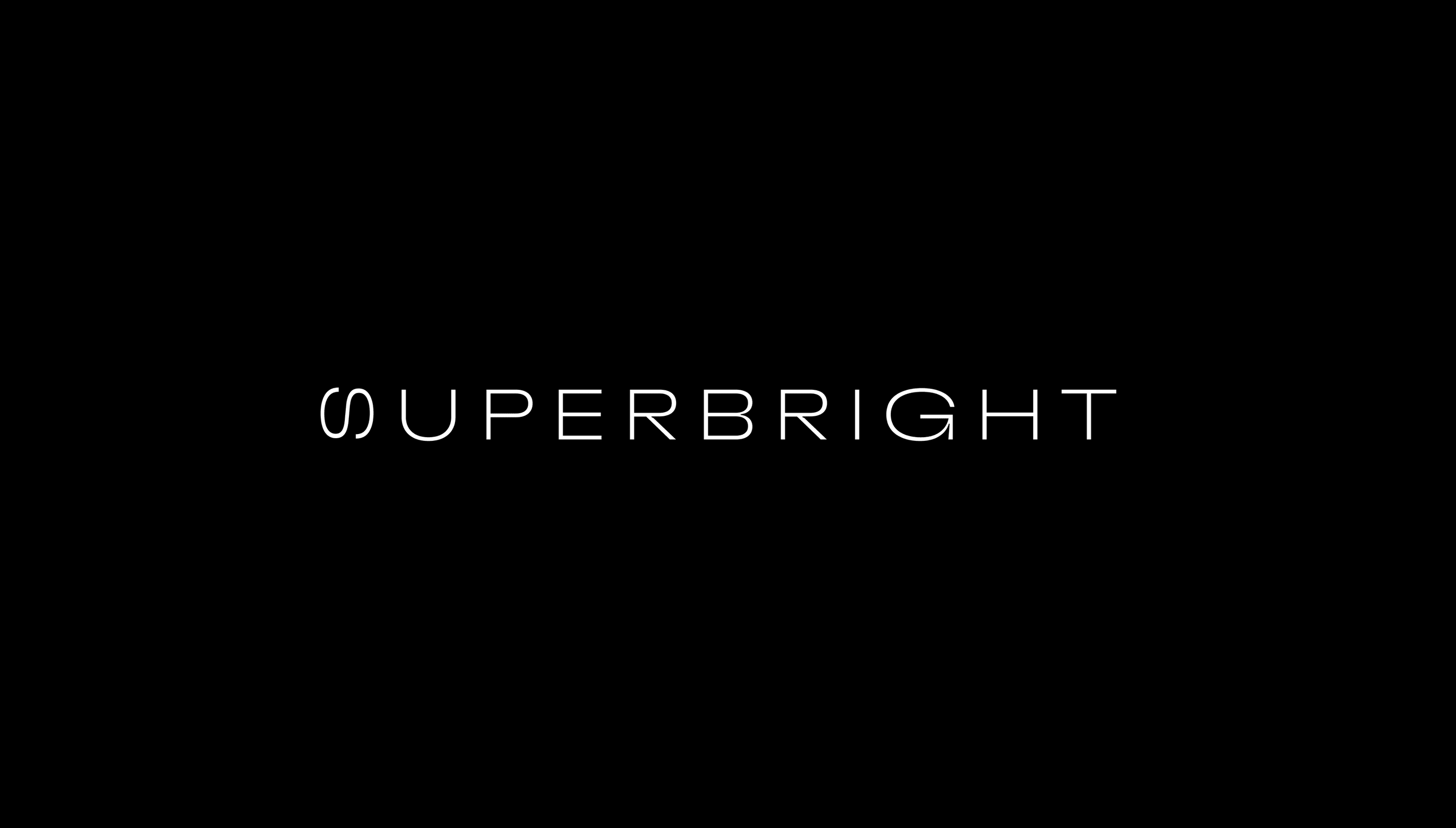 The Superbright logo was constructed on a grid of squares