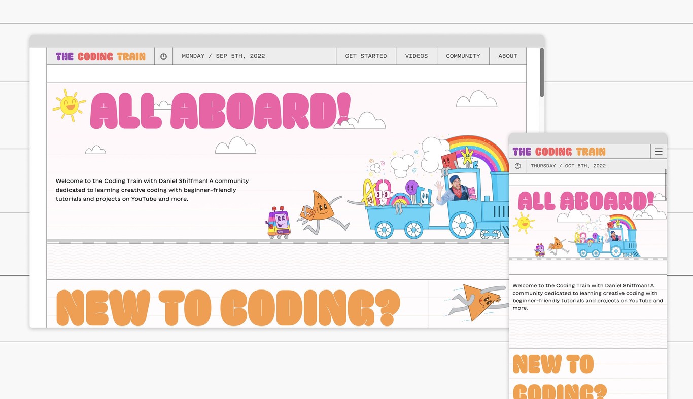 The Coding train / Design Systems International