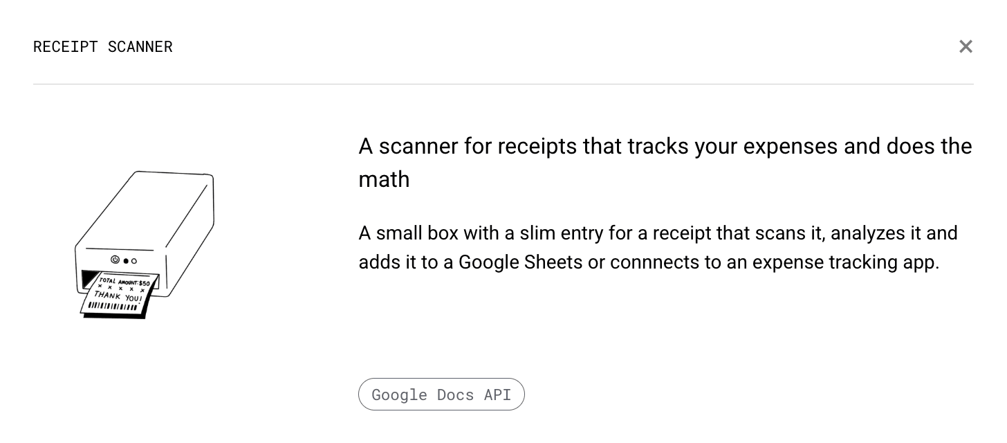 receipt scanner