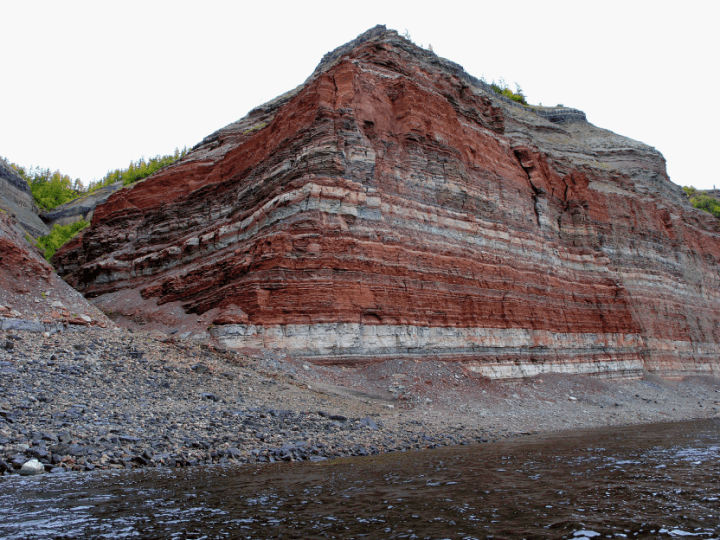 Sedimentary layers